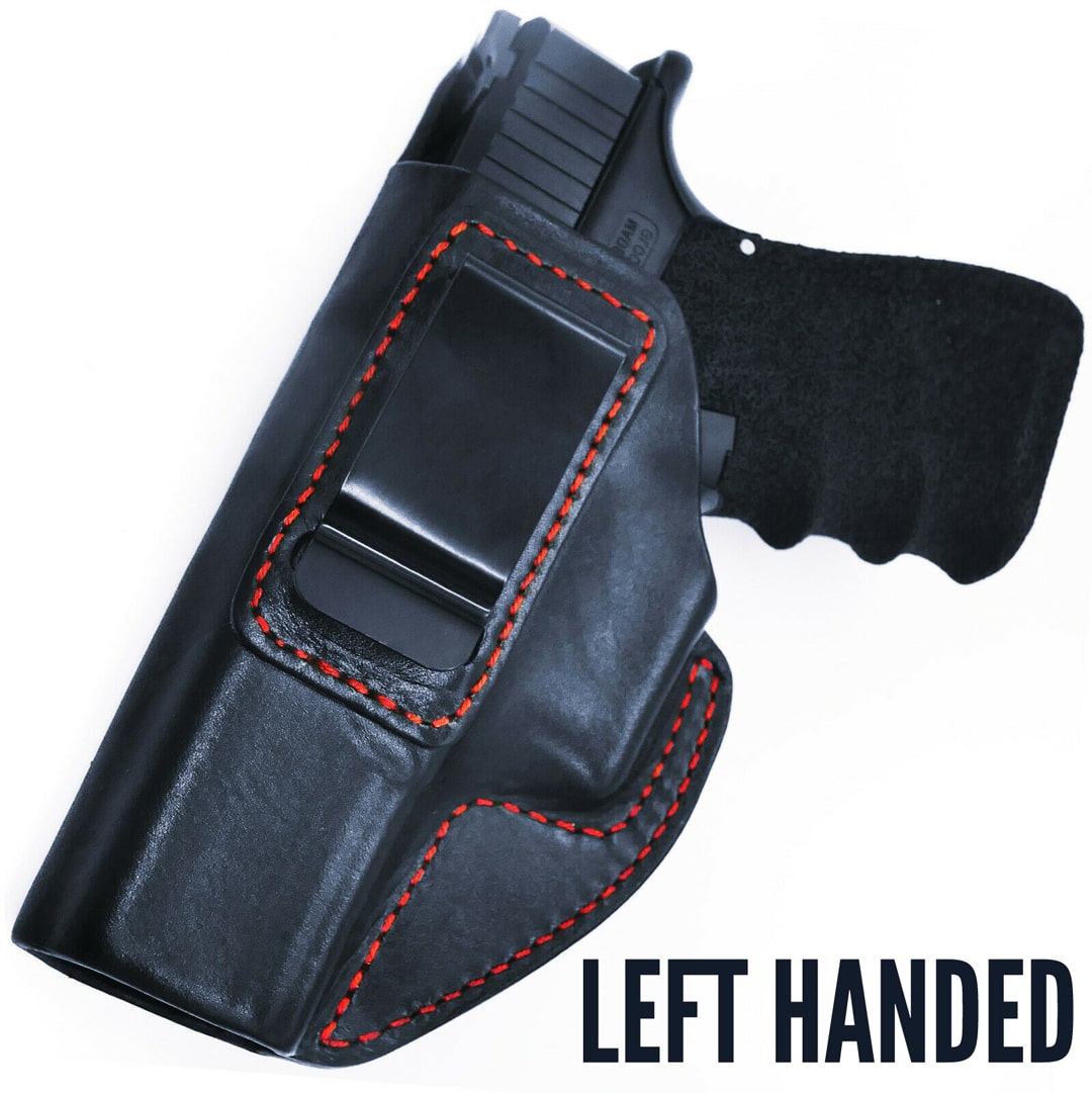 Ktactical IWB Leather Holster for Glock 17 / 19 CCW