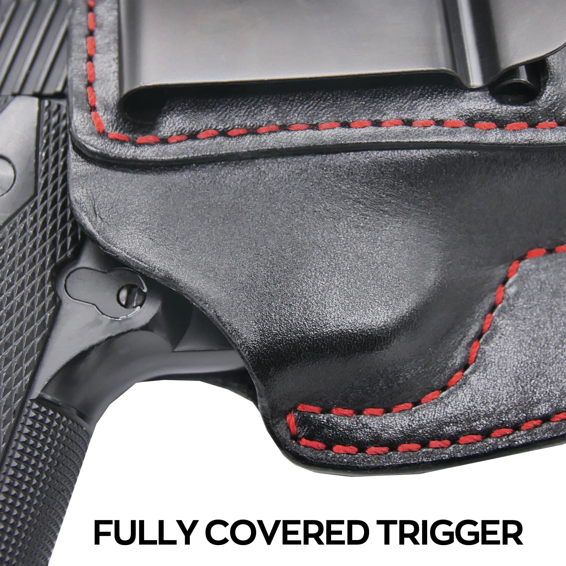 Ktactical IWB Leather Holster for 1911 5 Inch Barrel CCW (Colt/Kimber/Springfield)