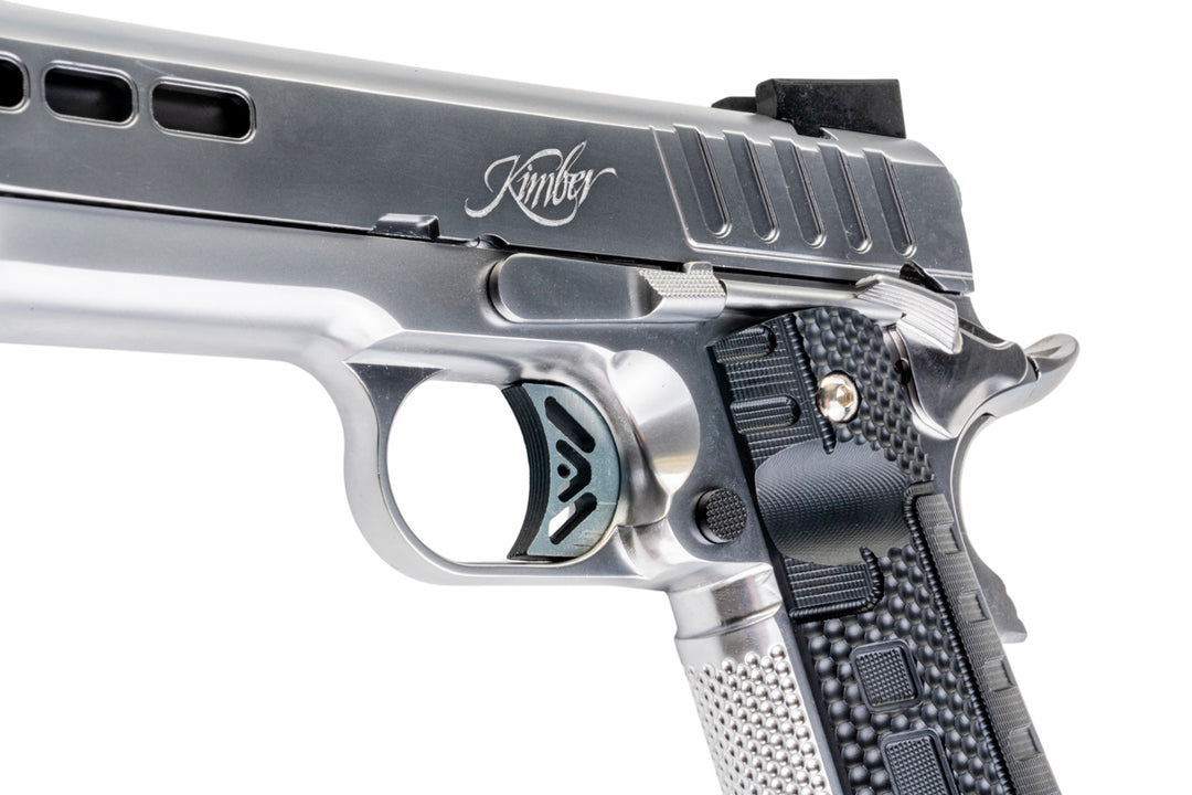 EMG Kimber 1911 Rapide Frost GBB Airsoft Pistol - Silver (Standard) (by AW Custom)