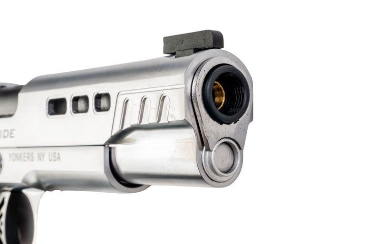 EMG Kimber 1911 Rapide Frost GBB Airsoft Pistol - Silver (Standard) (by AW Custom)