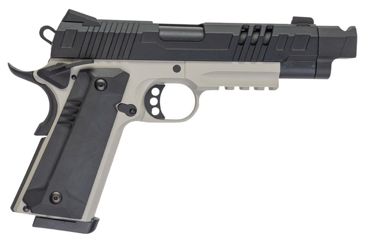 KJ Works KP-24 1911 GBB Airsoft Pistol - Grey Two Tone (Full Metal)