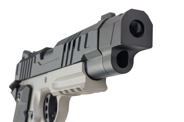 KJ Works KP-24 1911 GBB Airsoft Pistol - Grey Two Tone (Full Metal)