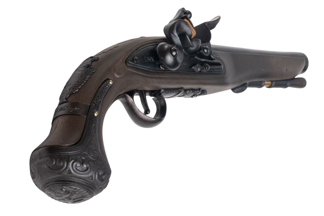 KTW Flintlock Pistol (Air Cocking Gun)