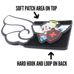 KTactical Bat / Angel Wing Kawaii Anime Patch Set (Left + Right)