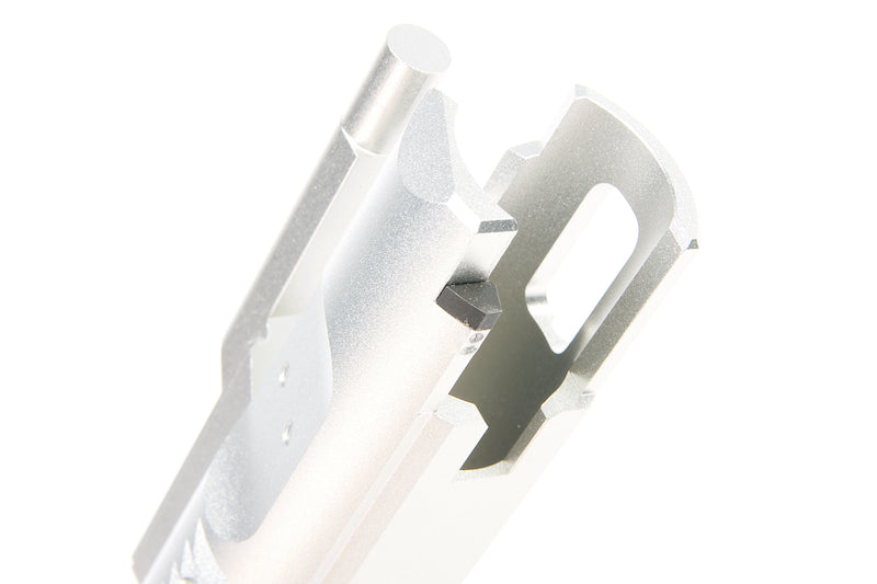 GHK M4 GBBR Airsoft Bolt Carrier (CNC Aluminum) - Silver
