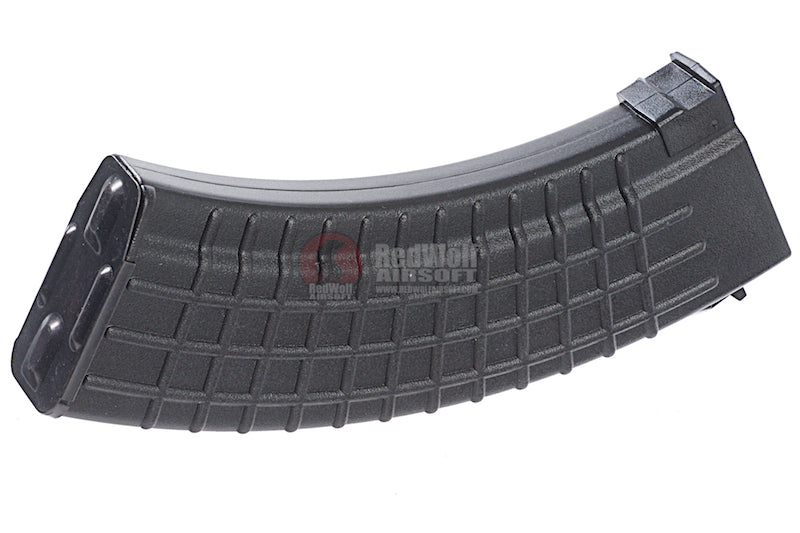 MAG AK47 Magazine (100 rounds Airsoft AEG Magazine, Waffle Type) 5pcs/box (Black)