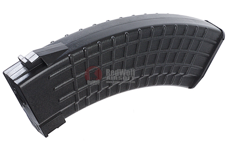 MAG AK47 Magazine (100 rounds Airsoft AEG Magazine, Waffle Type) 5pcs/box (Black)