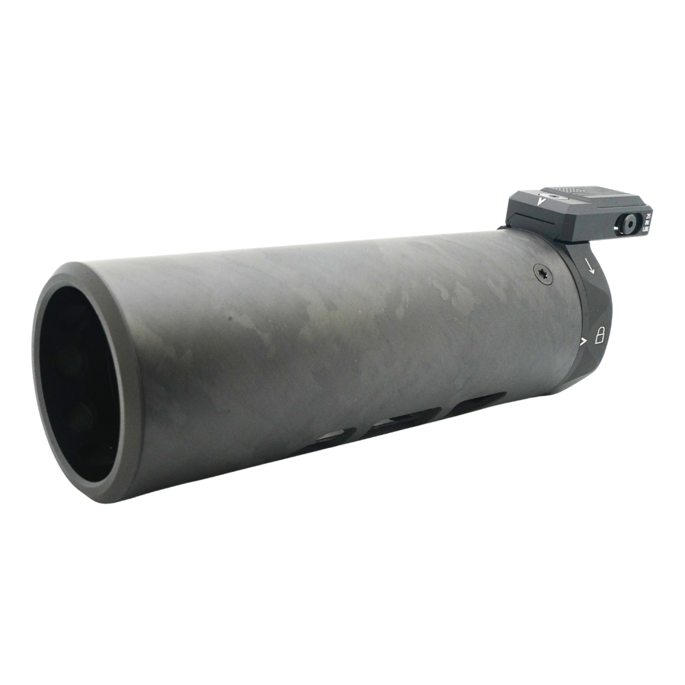 Oh My Gun URAC Style Carbon Fiber Dummy Front Shield - 20mm Picatinny