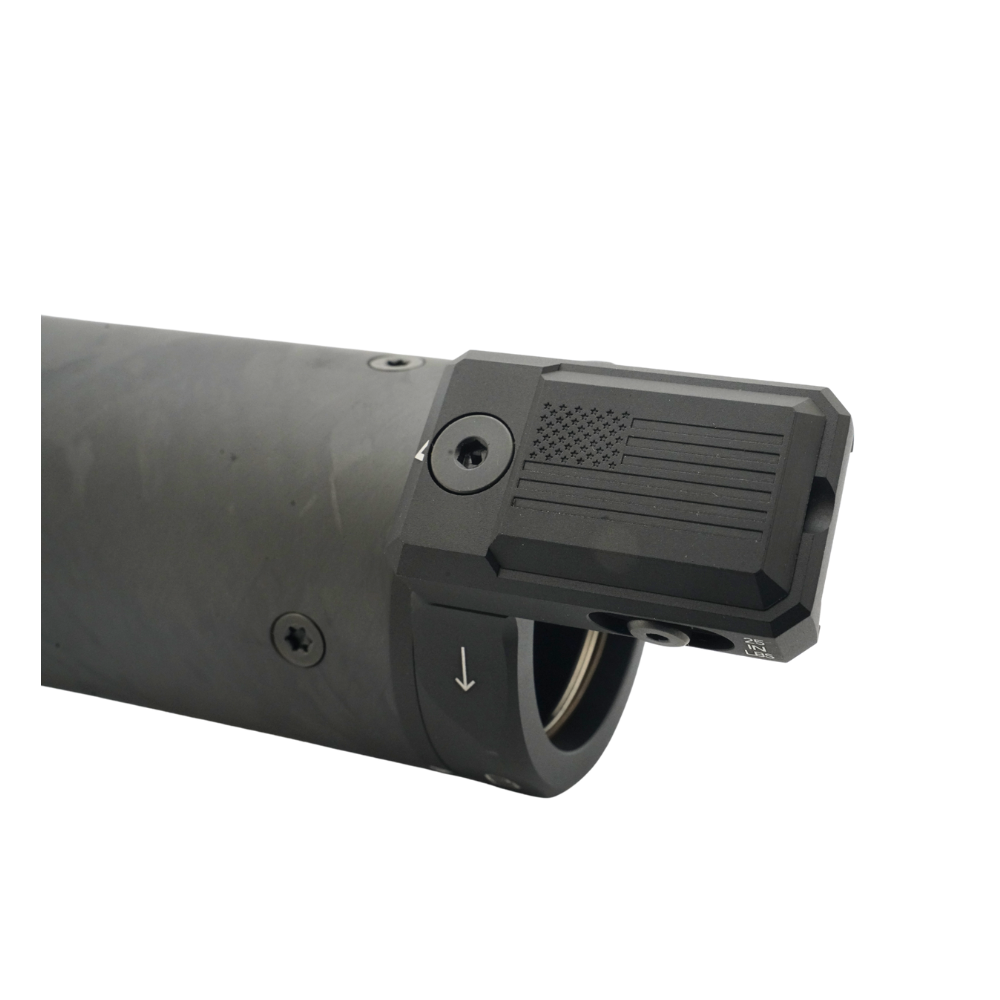Oh My Gun URAC Style Carbon Fiber Dummy Front Shield - 20mm Picatinny