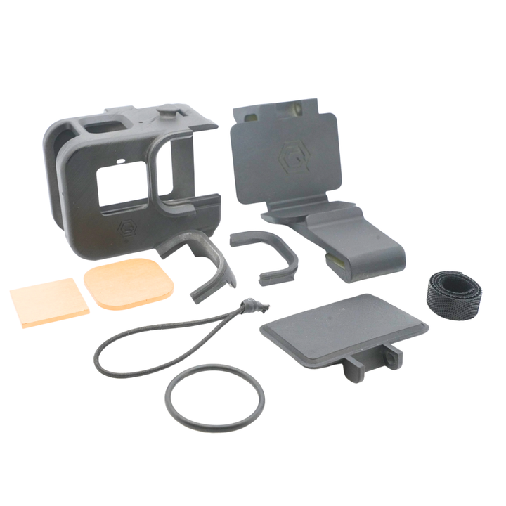 QCAMGEAR Cap Mount Combo Set for GoPro Action Camera