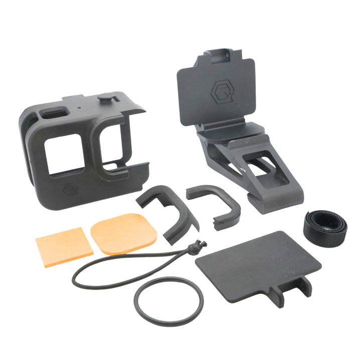 QCAMGEAR Cap Mount Combo Set for Insta360 Action Camera