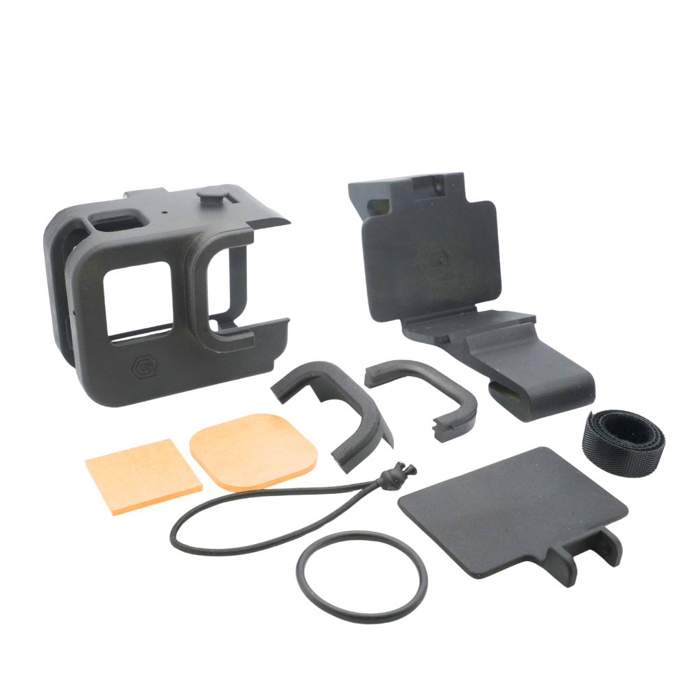 QCAMGEAR Cap Mount Combo Set for Insta360 Action Camera