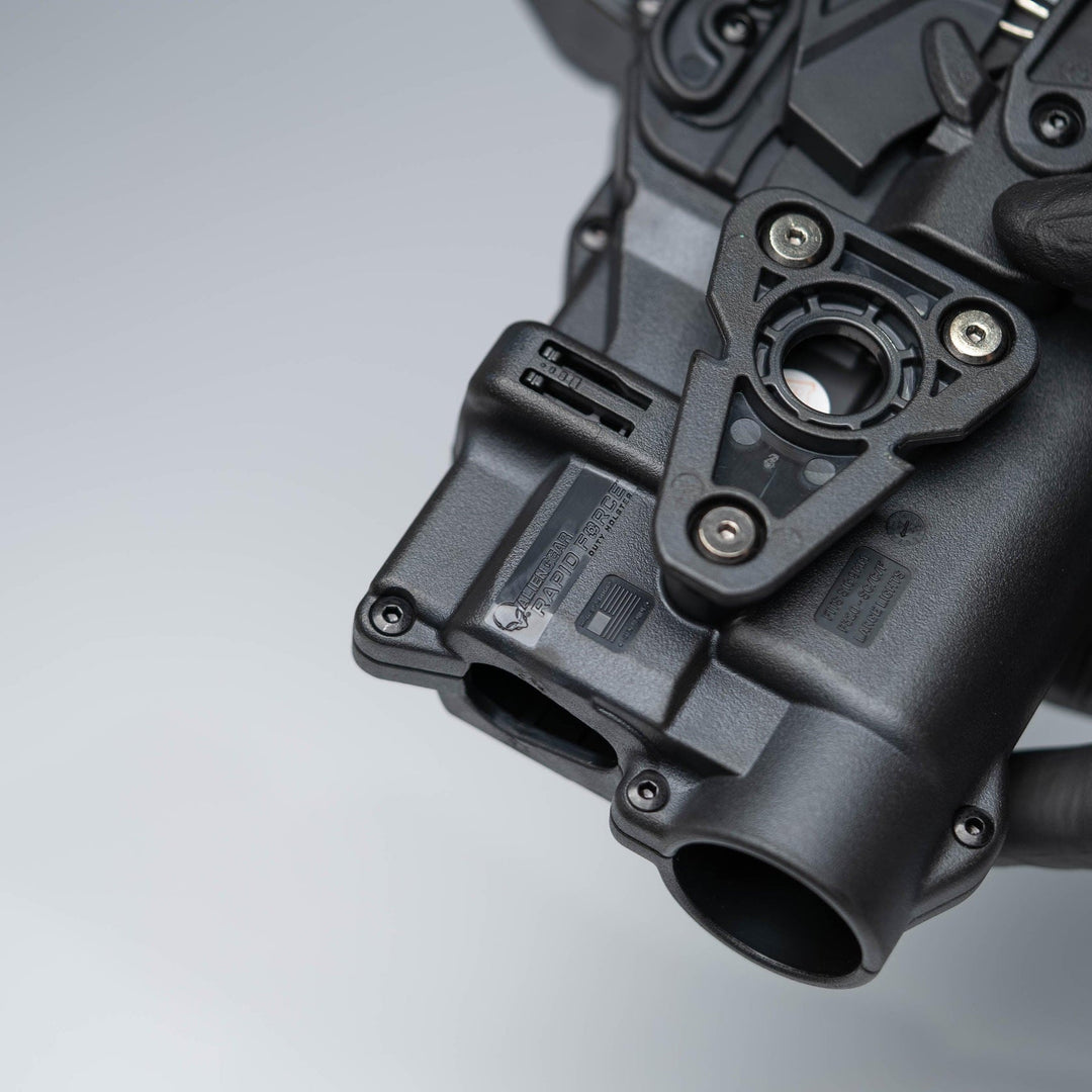 Alien Gear Rapid Force Level 3 Duty Holster for SIG P320 (Right Hand, Large Light) - Matte Black