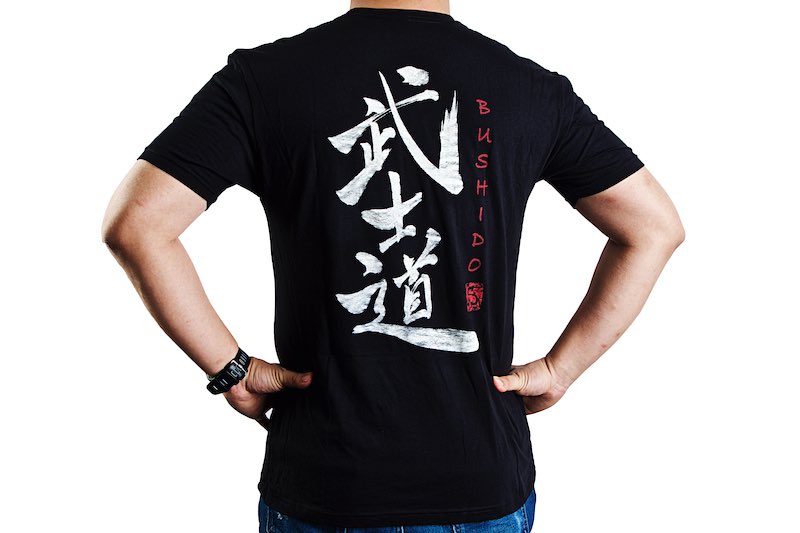 Ronin Tactics 'Bushido' T-Shirt (Black, XL Size)