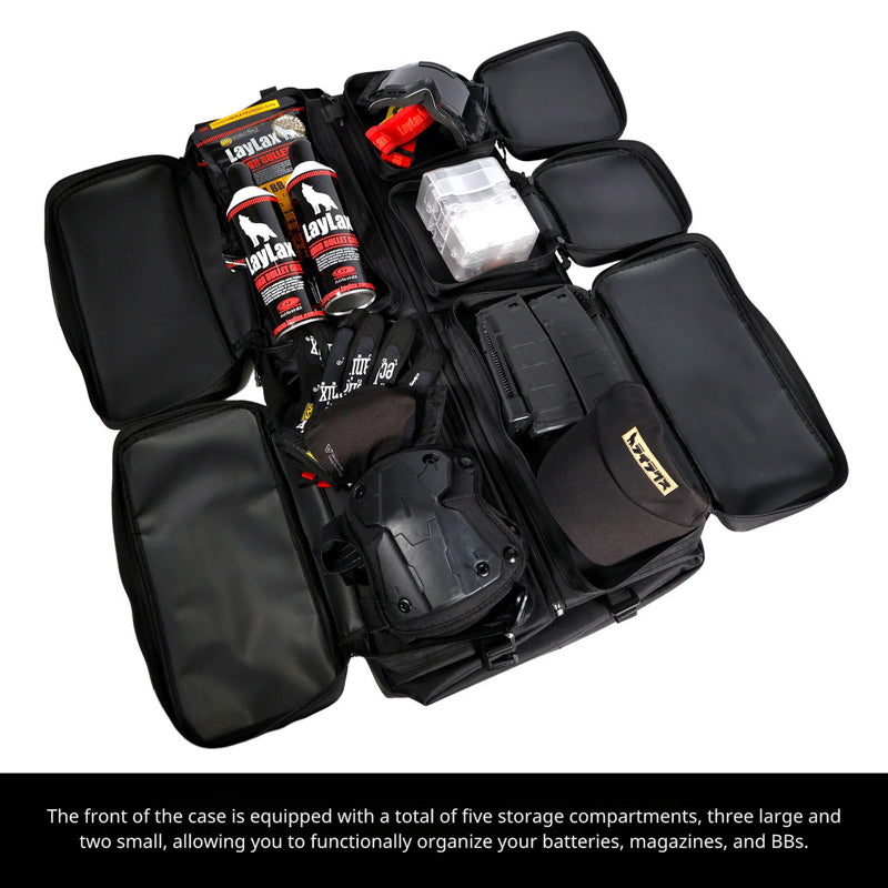 Satellite Container Gun Case 2.0 (Dimension: H800mm x W400mm x D150mm) - Black