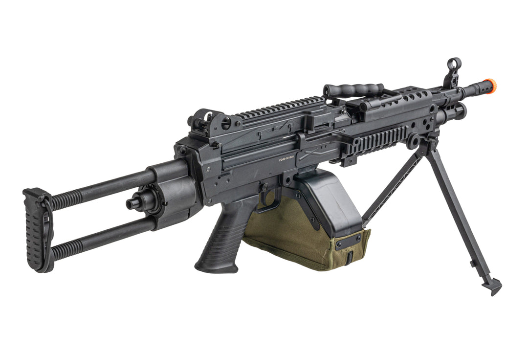 Specna Arms SA-F249 Para (M249 Para) Flex Airsoft Machine Gun with GATE X-ASR