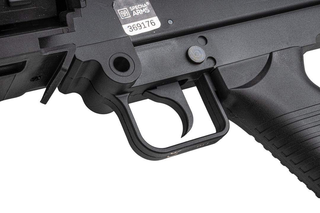 Specna Arms SA-F249 Para (M249 Para) Flex Airsoft Machine Gun with GATE X-ASR