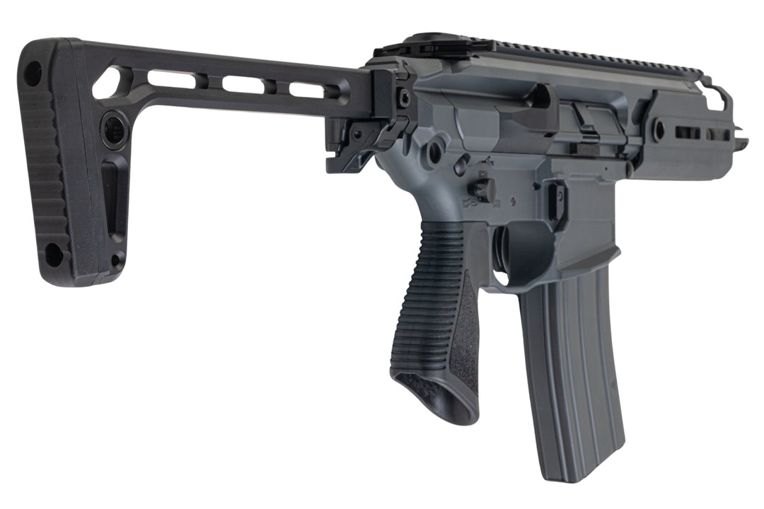 Salvo Precision MWS MCX Rattler .300BLK GBB Airsoft - 5.5 inch (G104-2A, No Marking) - Grey