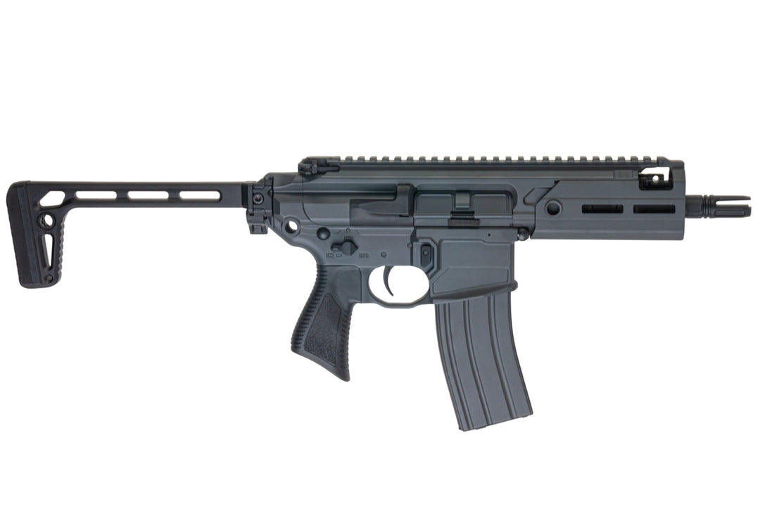 Salvo Precision MWS MCX Rattler .300BLK GBB Airsoft - 5.5 inch (G104-2A, No Marking) - Grey