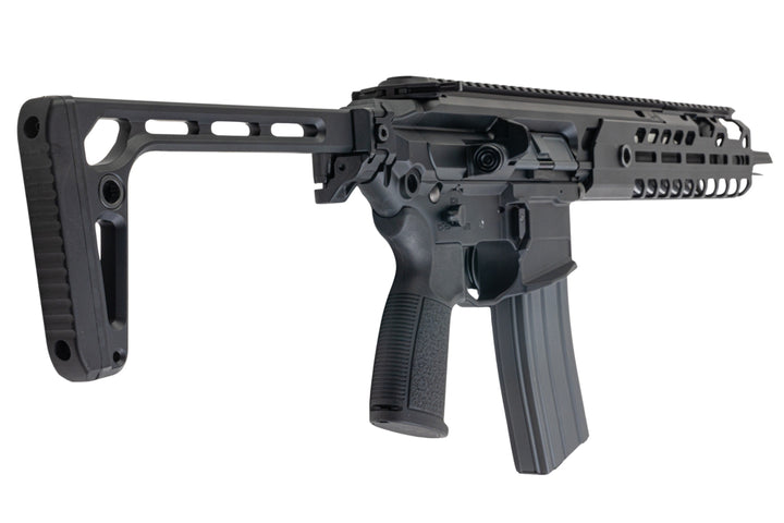 Salvo Precision MWS MCX Virtus 5.56 GBB Airsoft - 11.5 inch (G104-2B, No Marking) - Black
