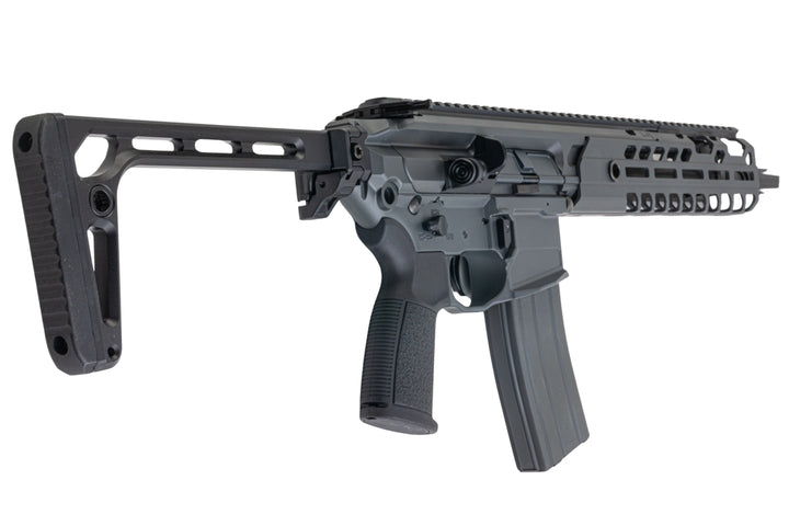 Salvo Precision MWS MCX Virtus 5.56 GBB Airsoft - 11.5 inch (G104-2B, No Marking) - Grey