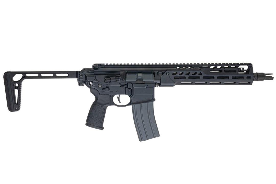 Salvo Precision MWS Spear LT 5.56 GBB Airsoft - 11.5 inch (G104-3B, No Marking) - Black