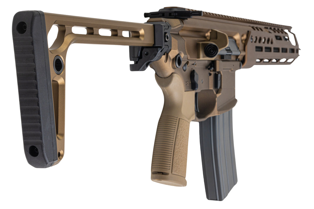 Salvo Precision MWS Spear LT 5.56 GBB Airsoft - 11.5 inch (G104-3B, No Marking) - Dark Earth