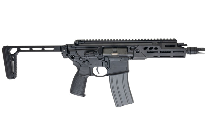 Salvo Precision MCX Rattler LT RSAR999 7.75 inch MWS GBB Airsoft Rifle - BK (Stainless Steel Bolt)