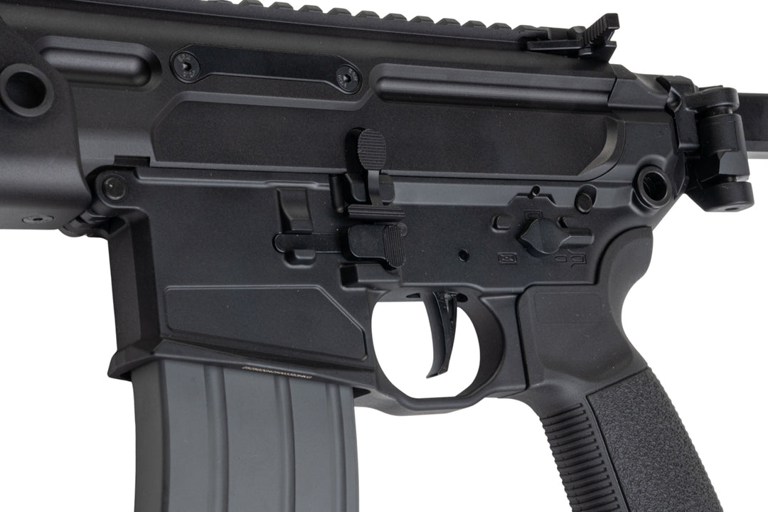 Salvo Precision MCX Rattler LT RSAR999 7.75 inch MWS GBB Airsoft Rifle - BK (Stainless Steel Bolt)