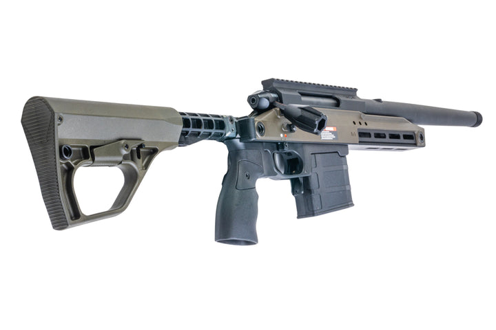Silverback TAC 41 A2B Airsoft Bolt Action Rifle, Aluminum Chassis & Buffer Stock (OD)