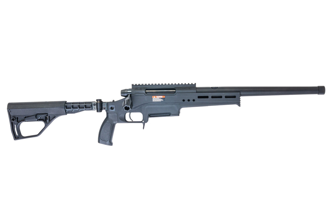 Silverback TAC 41 L Airsoft Bolt Action Rifle, Lite Chassis & Buffer Stock (Black)