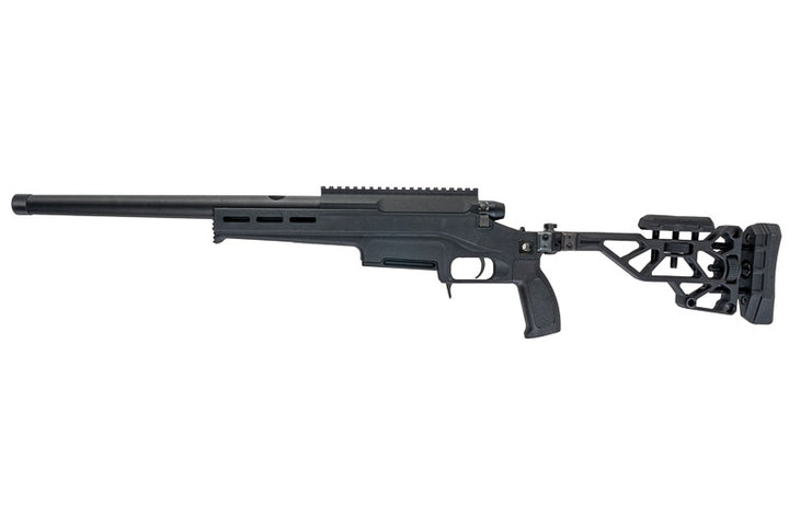 Silverback TAC 41 L Airsoft Bolt Action Rifle, Lite Chassis & Recon Stock (Black)