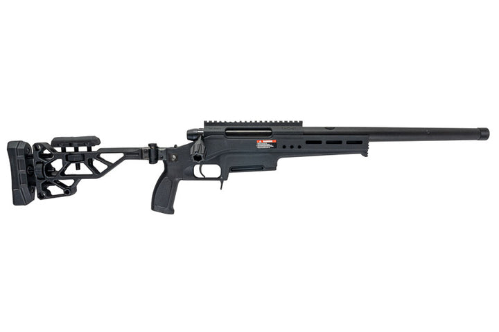 Silverback TAC 41 L Airsoft Bolt Action Rifle, Lite Chassis & Recon Stock (Black)