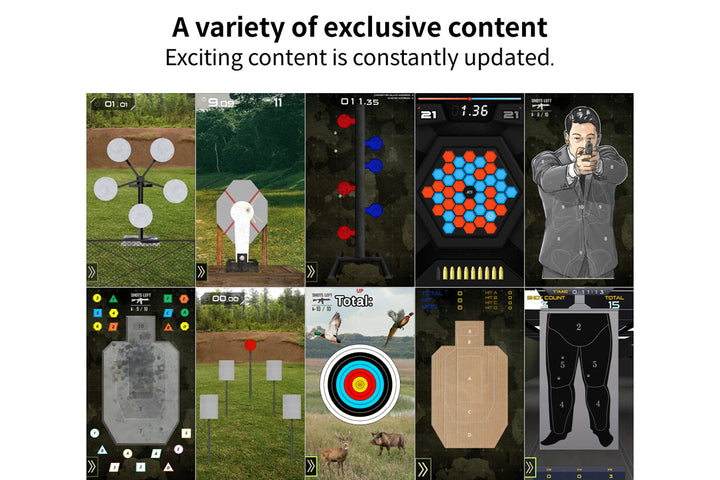 GUNPOWER Advanced SMT Complete Professional Target System (Size: 27 inch / Vertical)