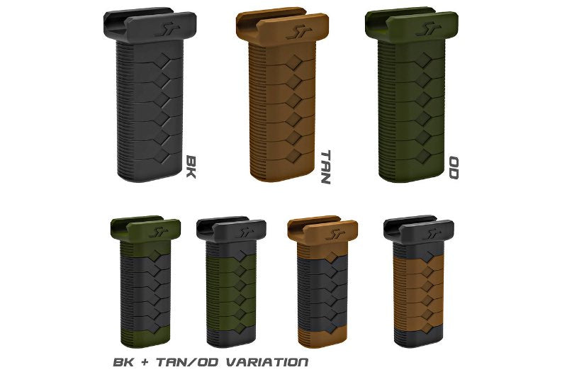 SRU Katana Grip for Picatinny Rail / M-lok Rail (Adjustable Length) - Black