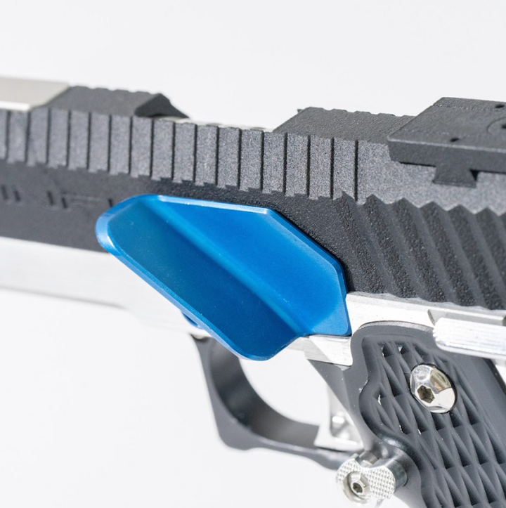Revanchist Airsoft Aluminum Slide Stop Thumb Rest for HICapa GBBP
