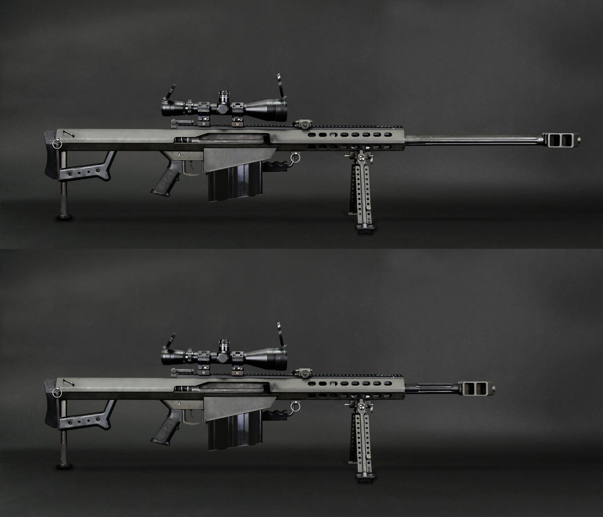 SVOBODA BARRETT SOCOM GEAR Full Steel M107 M82A1 Shell Ejecting GBB Sniper Rifle (2023 Ver.)