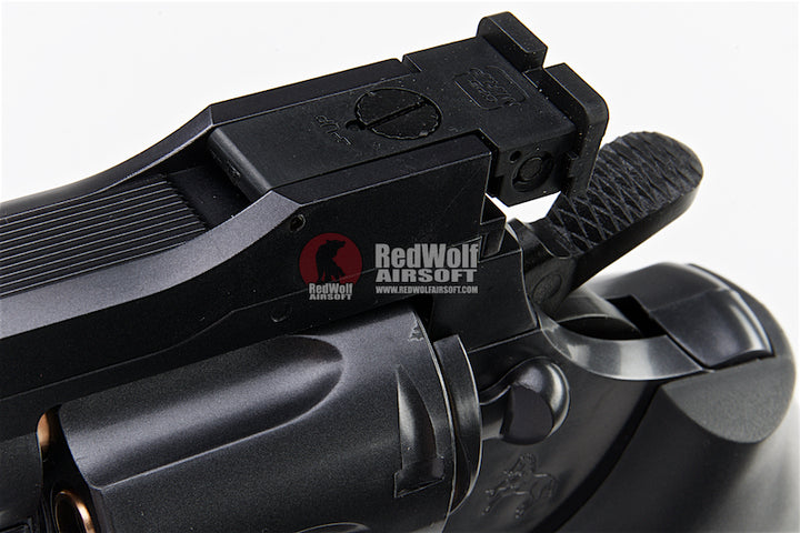 Tokyo Marui Python PPC Custom Airsoft Spring Revolver 6 inch - Black