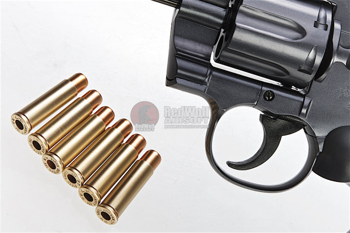 Tokyo Marui Python PPC Custom Airsoft Spring Revolver 6 inch - Black