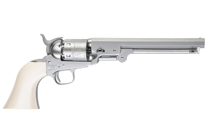 Tokyo Marui M1851 Navy Spring Revolver - Silver