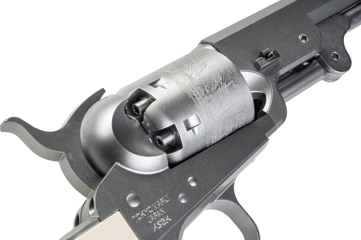 Tokyo Marui M1851 Navy Spring Revolver - Silver