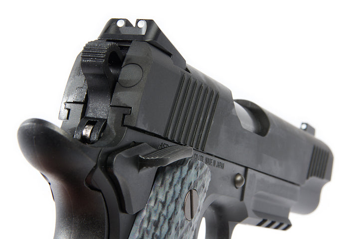 Tokyo Marui M45A1 CQB GBB Airsoft Pistol - Black