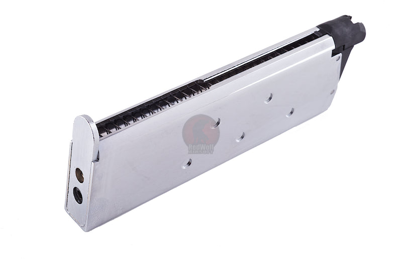 Tokyo Marui 1911 Government GBB Airsoft Green Gas Magazine (26 rounds) - Chrome Stainless