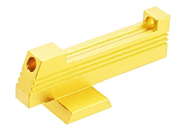 Dr. Black Aluminum Fiber Optic Front Sight for TM Hi-CAPA