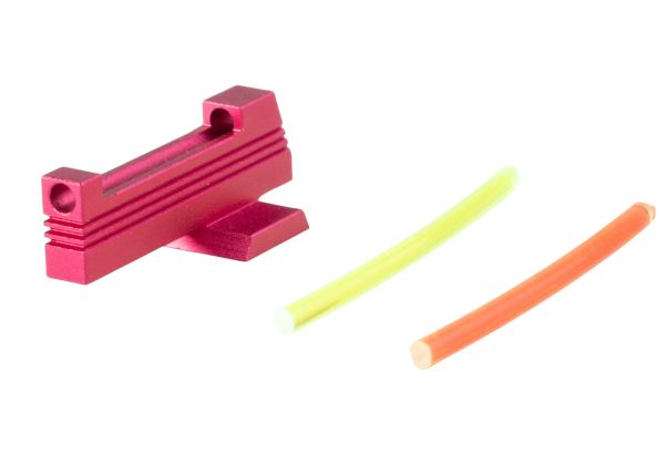 Dr. Black Aluminum Fiber Optic Front Sight for TM Hi-CAPA