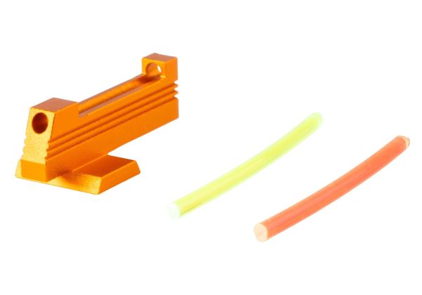 Dr. Black Aluminum Fiber Optic Front Sight for TM Hi-CAPA