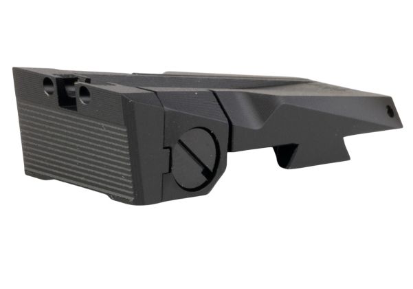 Dr. Black Aluminum Fiber Optic Rear Sight for TM Hi-Capa 5.1