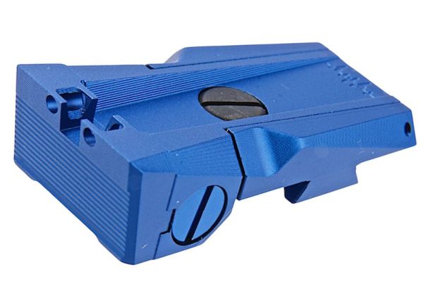 Dr. Black Aluminum Fiber Optic Rear Sight for TM Hi-Capa 5.1