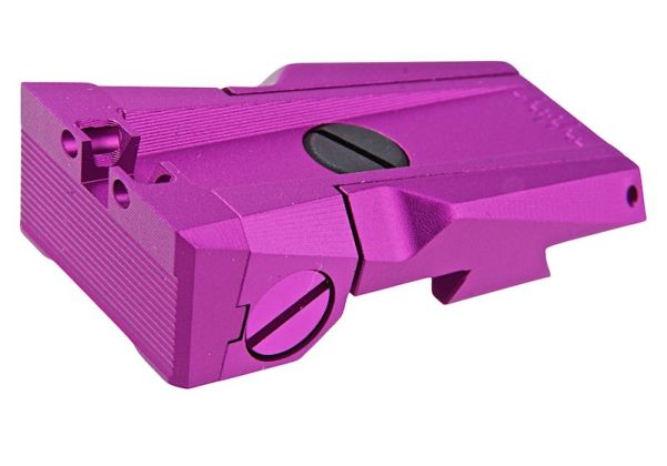 Dr. Black Aluminum Fiber Optic Rear Sight for TM Hi-Capa 5.1