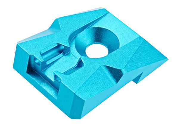 Dr. Black Aluminum Fiber Optic Rear Sight for TM Hi-Capa 4.3